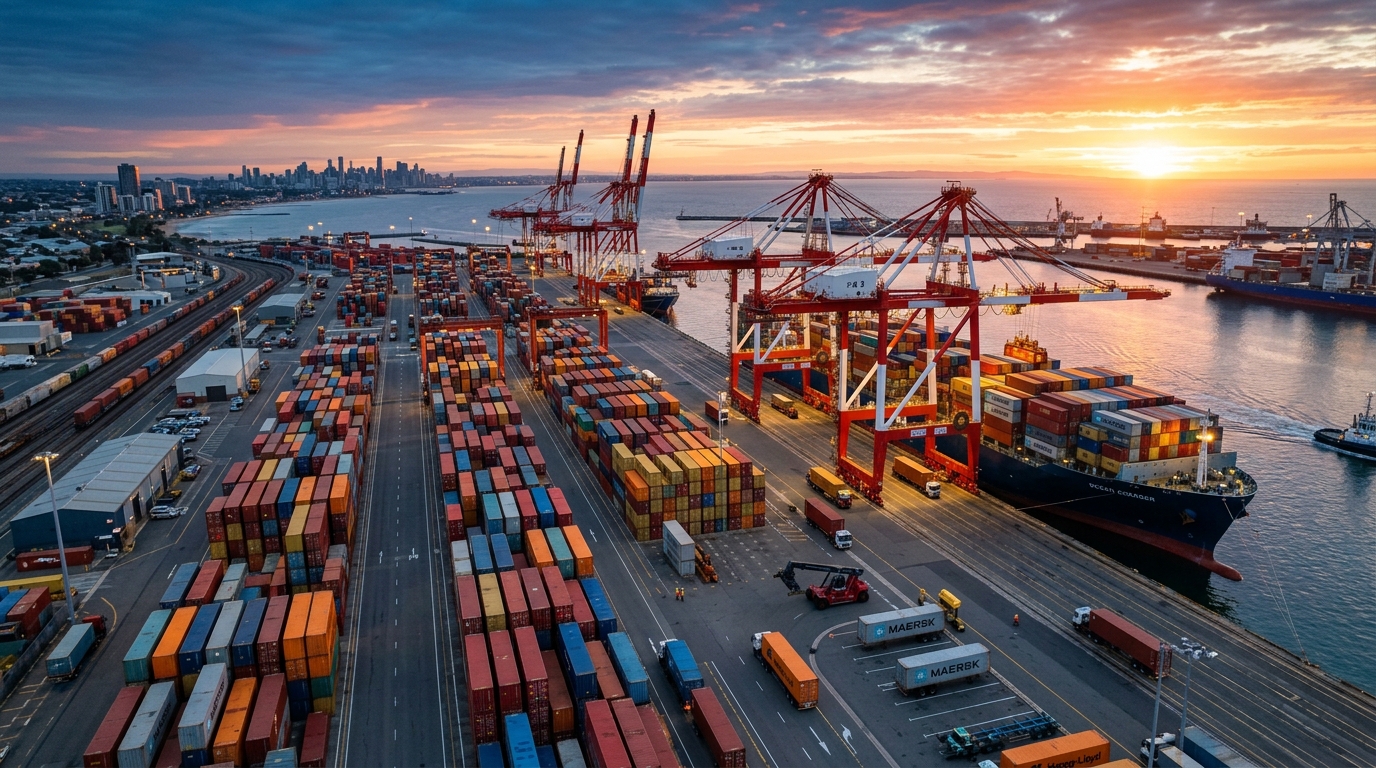International cargo port operations